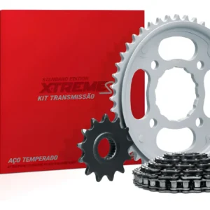 Kit TransmissAo Relacao VAZ YBR 125 2003-OU Factor 125 2009-15 S/ Retentor